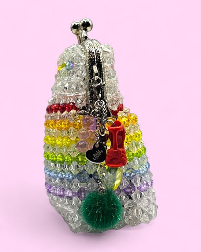 Monedero de Beads hecho a mano - Color Pride