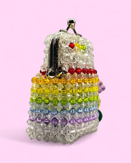 Monedero de Beads hecho a mano - Color Pride