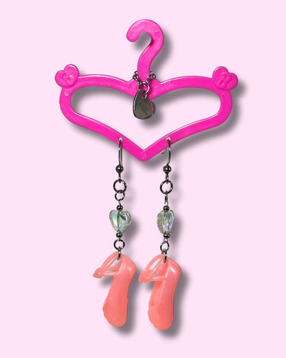 Aros Zapato Ballet Barbie Rosa