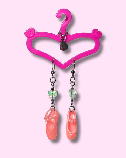 Aros Zapato Ballet Barbie Rosa