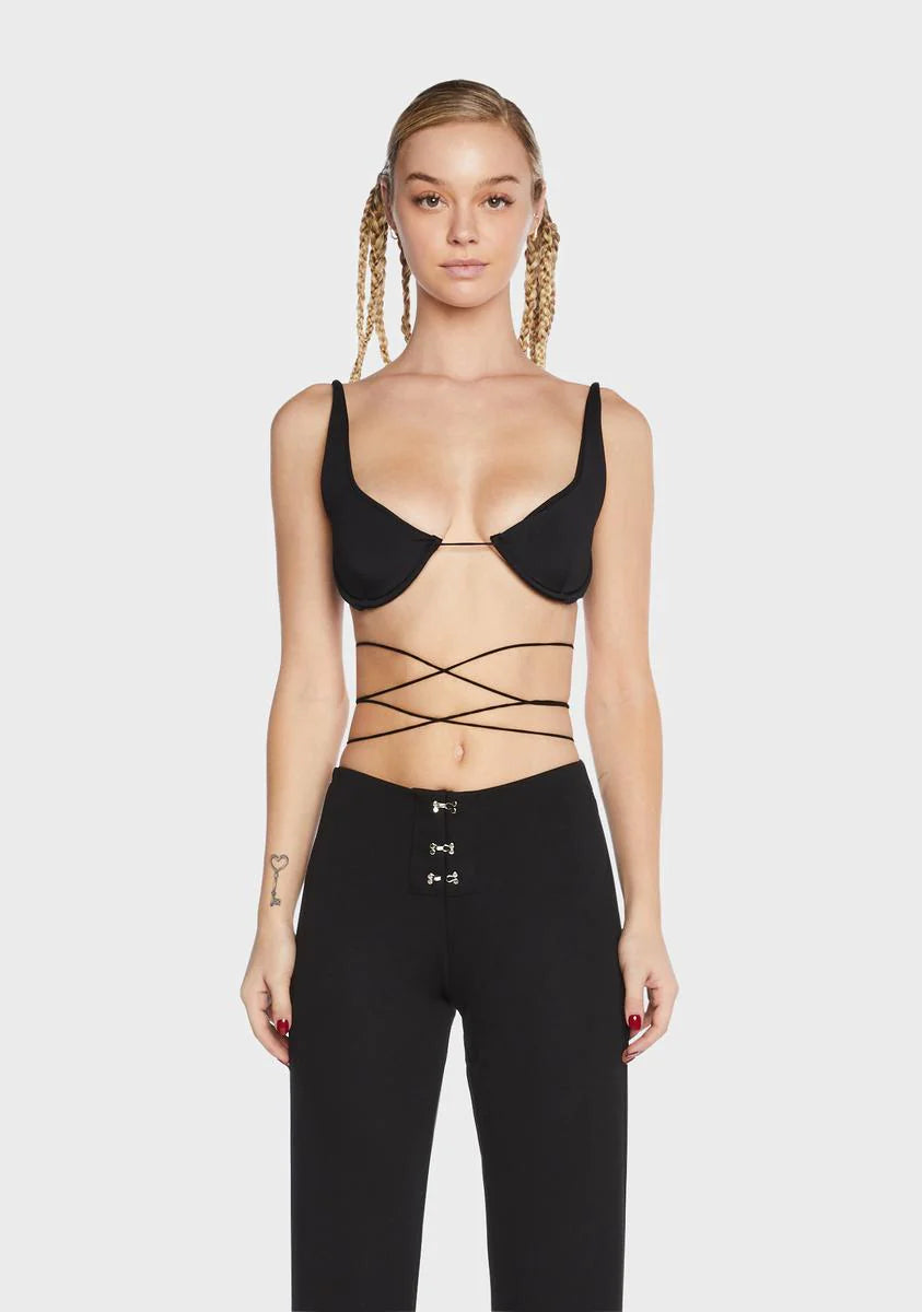 Mini Top Bra Crisscross