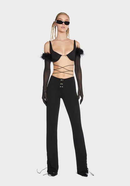 Mini Top Bra Crisscross