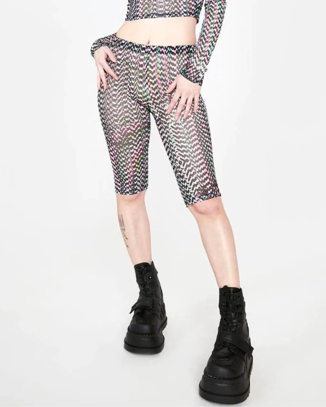 Shorts Biker Estampado Digital