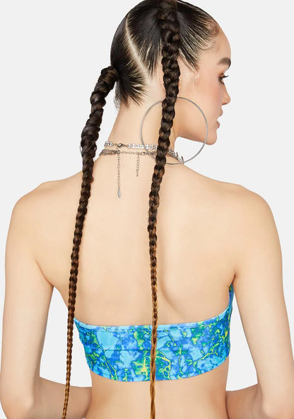 Top Strapless Tube Gaze