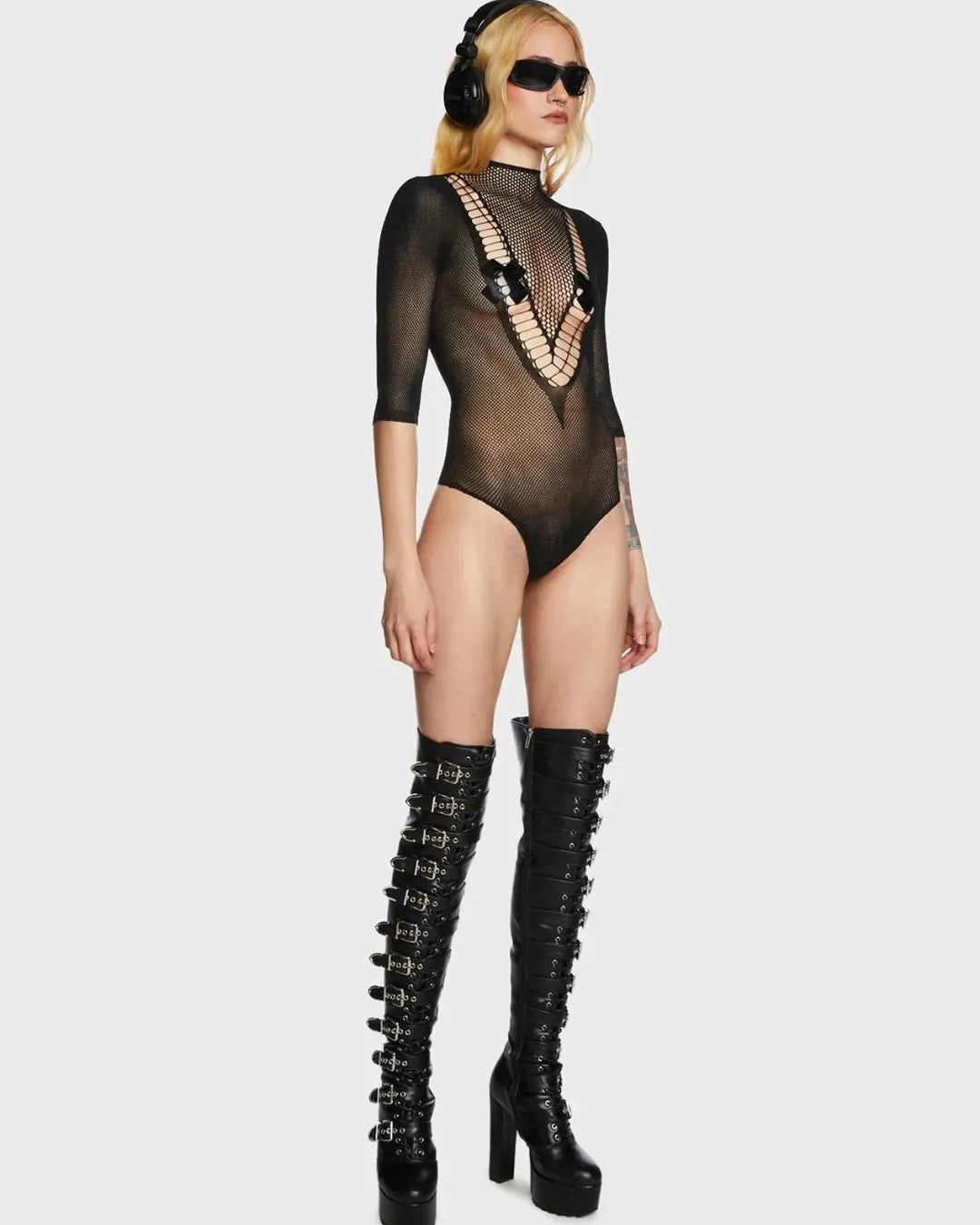Malla Lencería Bodysuit Out Till Dawn