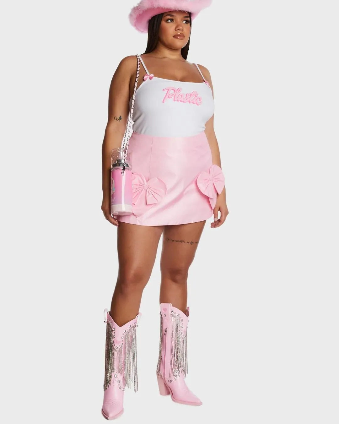 Tan Top Plastic