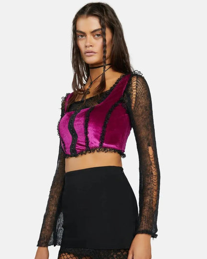 Top Corset Silence in Library