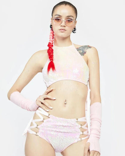 Shorts Technotopia Lentejuelas